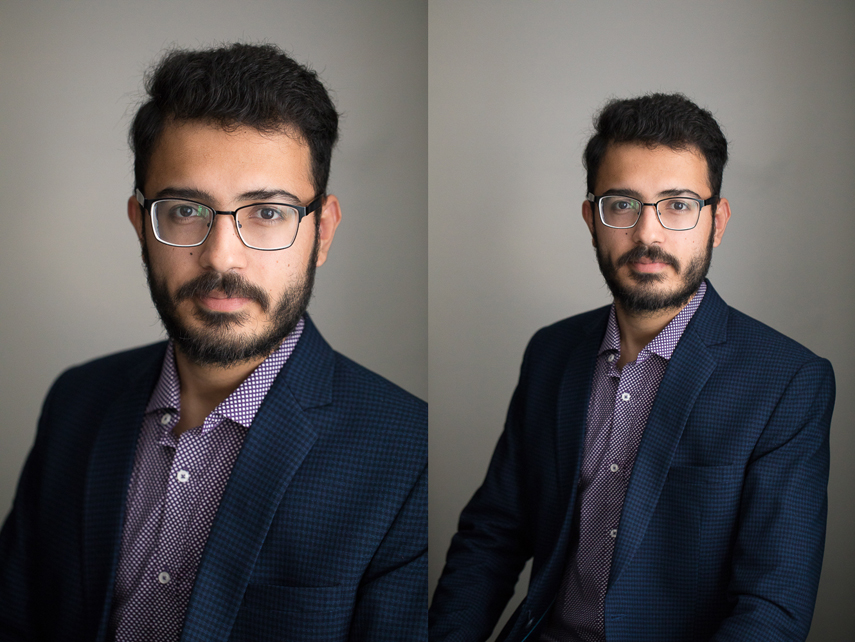London portrait photographer for LinkedIn profile photo studio headshot